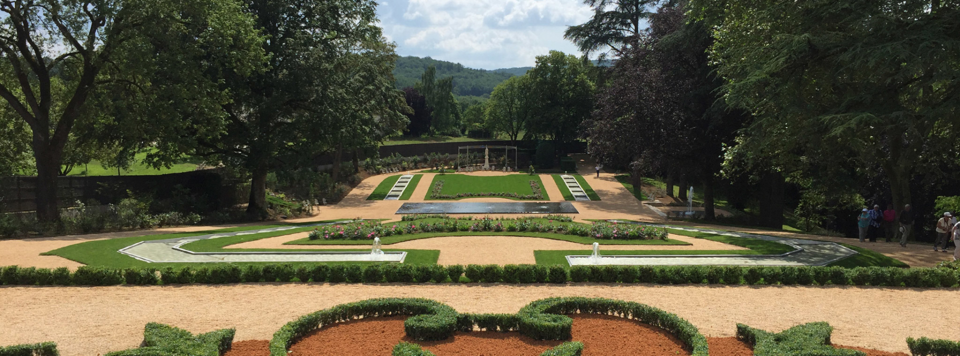 JARDIN DU CHATEAU DES MILANDES