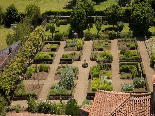 ♥♥♥ LE JARDIN MEDIEVAL DU DONJON
